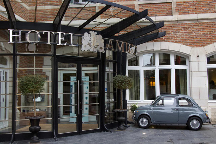 Hotel Amigo là khách sạn tốt nhất khi du lịch Bỉ với không gian sang trọng